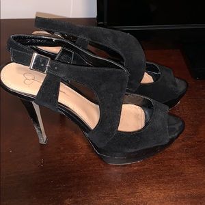 ***Last Chance*** Jessica Simpson Suede Heels